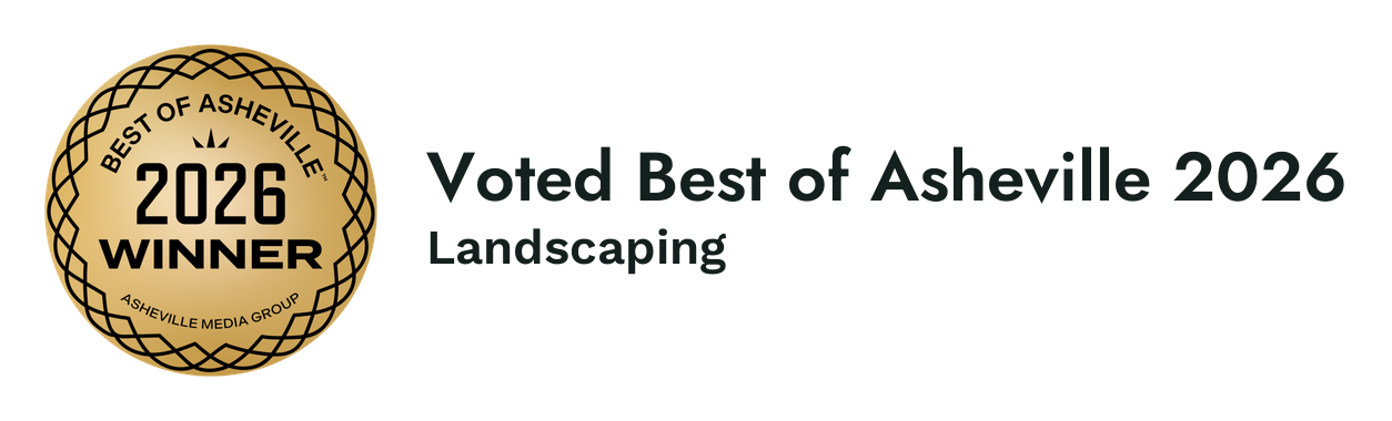 Voted Best of Asheville 2026, Landscaping